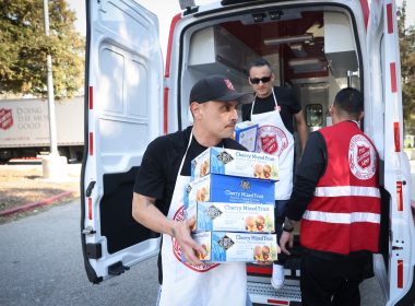 Salvation Army responds as wildfires burn in So Cal