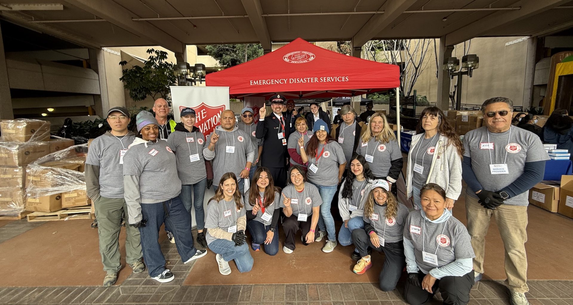 Salvation Army brings support and aid to Pasadena Wildfire Resource Hub