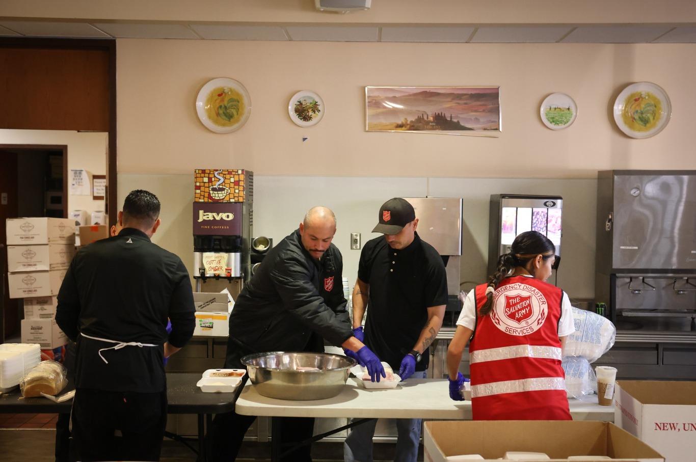 ARC beneficiaries serve meals and strengthen purpose after California wildfires