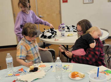 Blankets made at The Salvation Army bring kids comfort on hard days