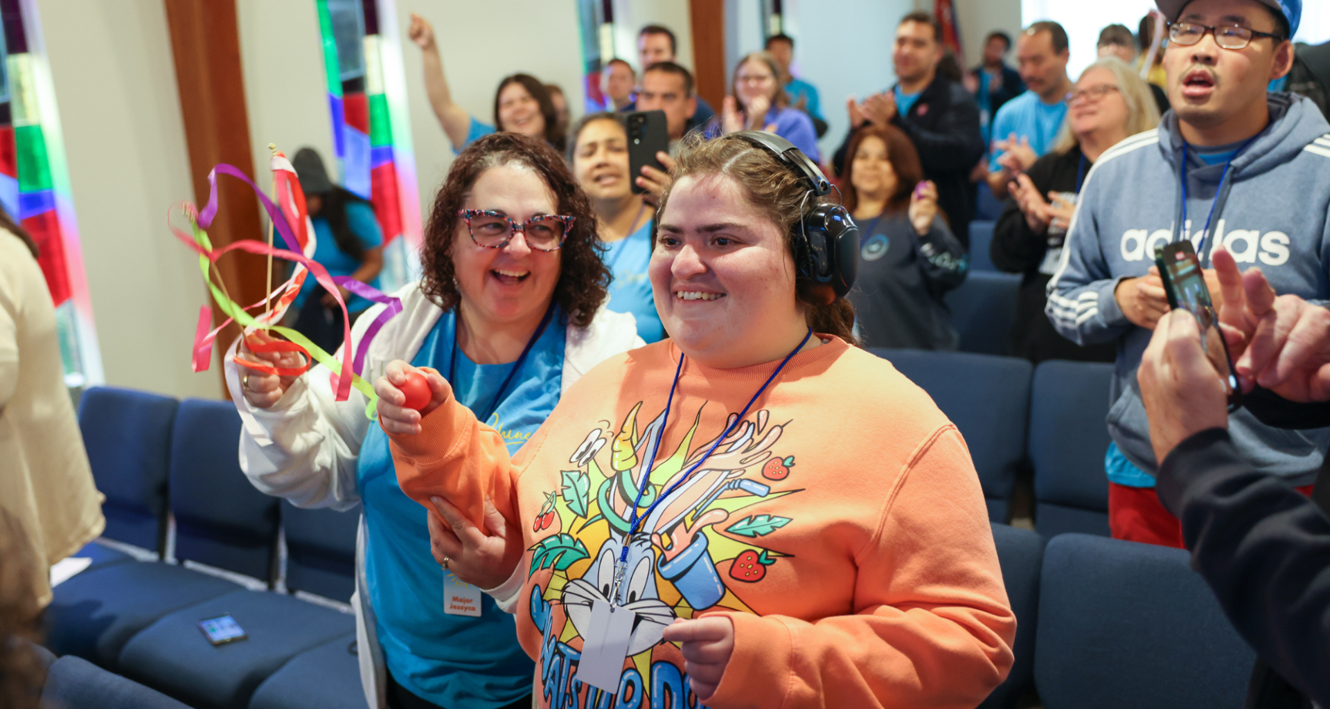 Delegates 'shine' with creativity and fun at the 2025 Adaptive Retreat