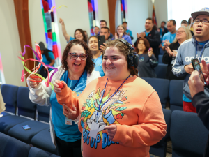 Delegates 'shine' with creativity and fun at the 2025 Adaptive Retreat