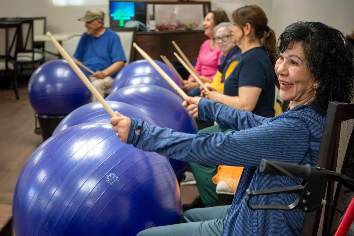 Drum circle keeps seniors active in Chula Vista