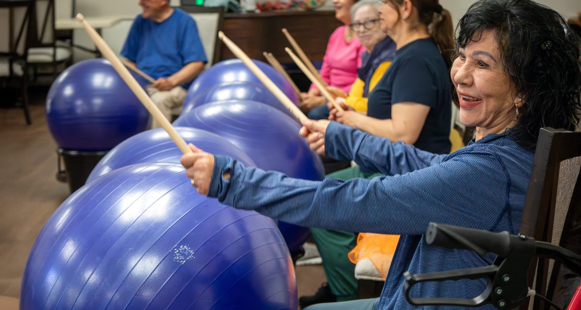 Drum circle keeps seniors active in Chula Vista