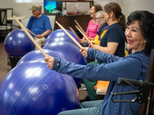 Drum circle keeps seniors active in Chula Vista