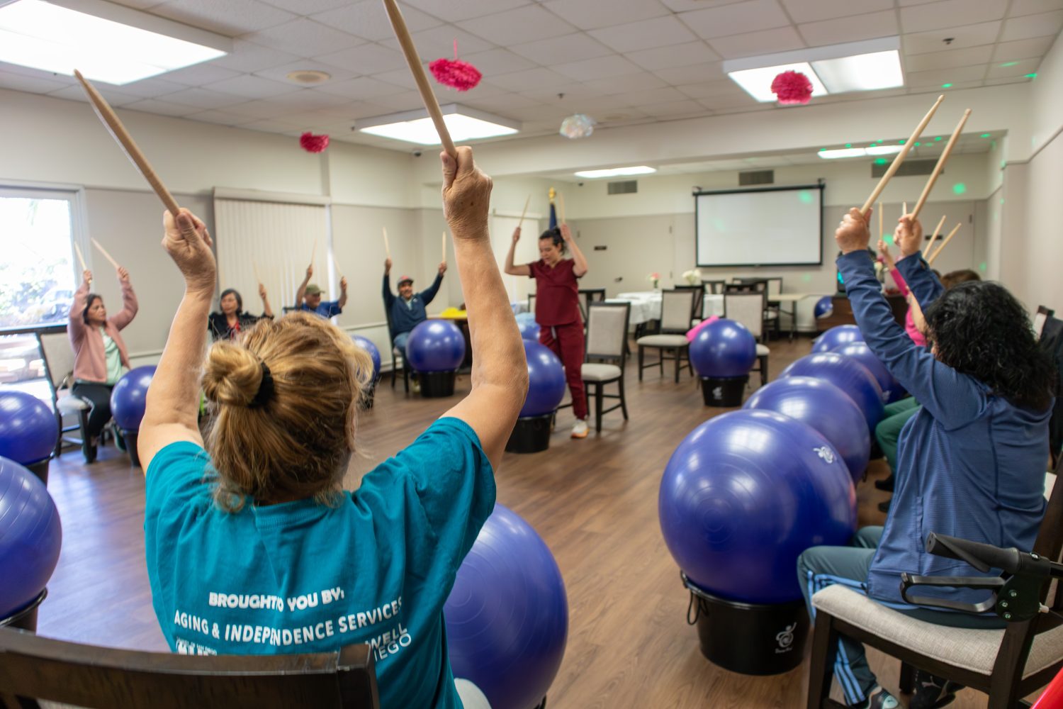 Drum circle keeps seniors active in Chula Vista