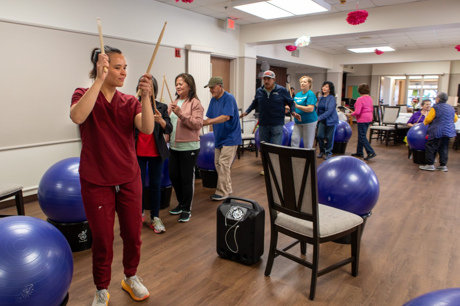 Drum circle keeps seniors active in Chula Vista