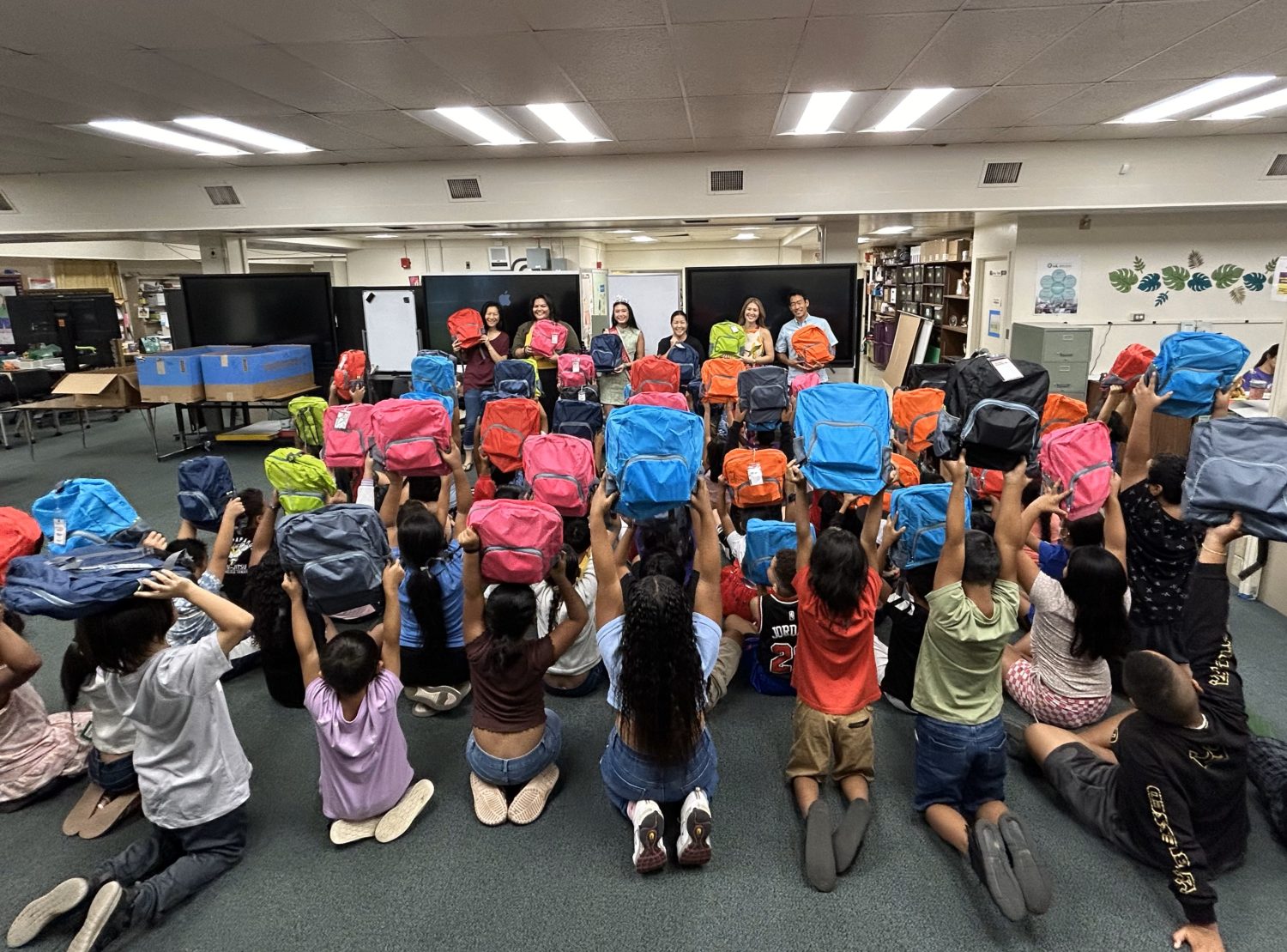 Echelon Hawaii's Red Pencil Project supports third graders in Oahu
