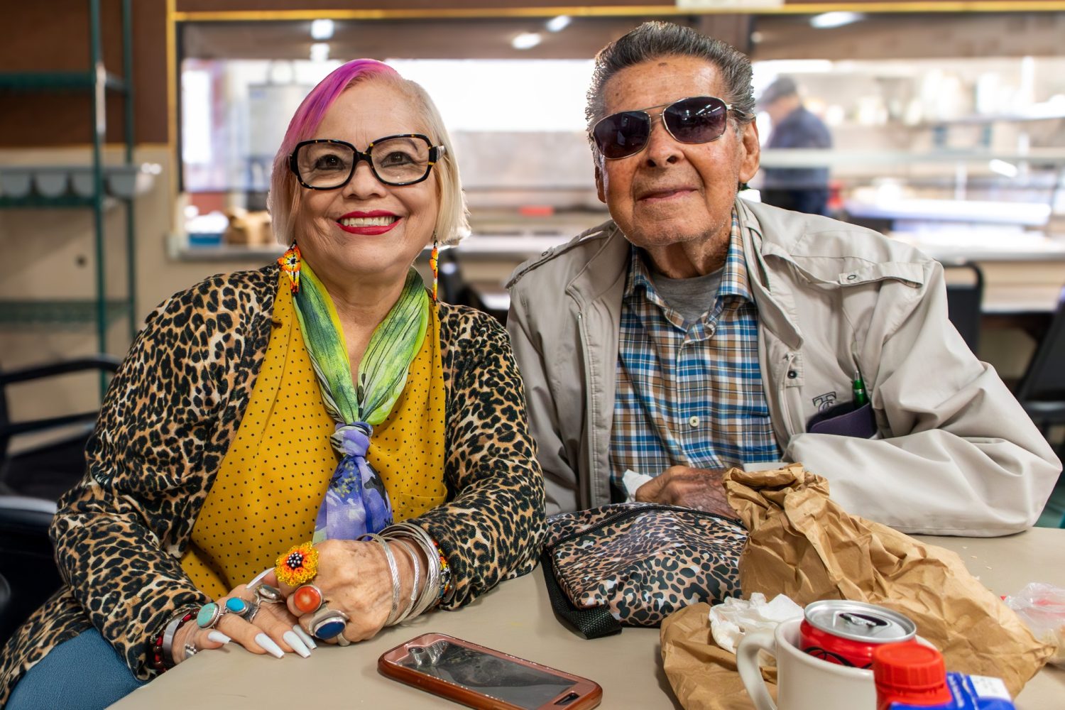 Karaoke plus a hot meal equal a recipe for joy for Club 60 seniors