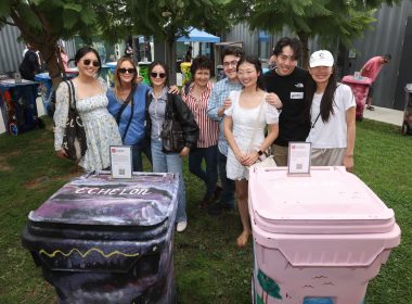 Artists transform Salvation Army storage bins for shelter fundraiser