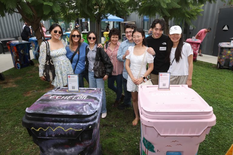 Artists transform Salvation Army storage bins for shelter fundraiser