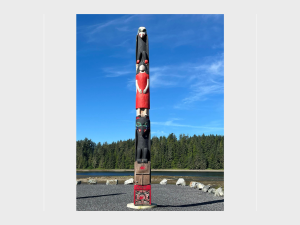 Totem pole carver finds strength from God, honors missing and murdered Indigenous women