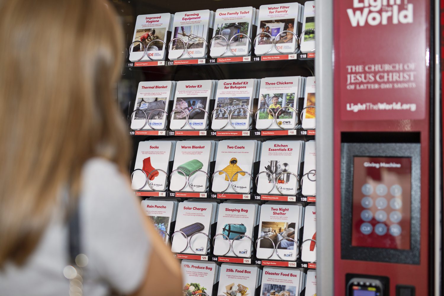 When giving comes from a vending machine