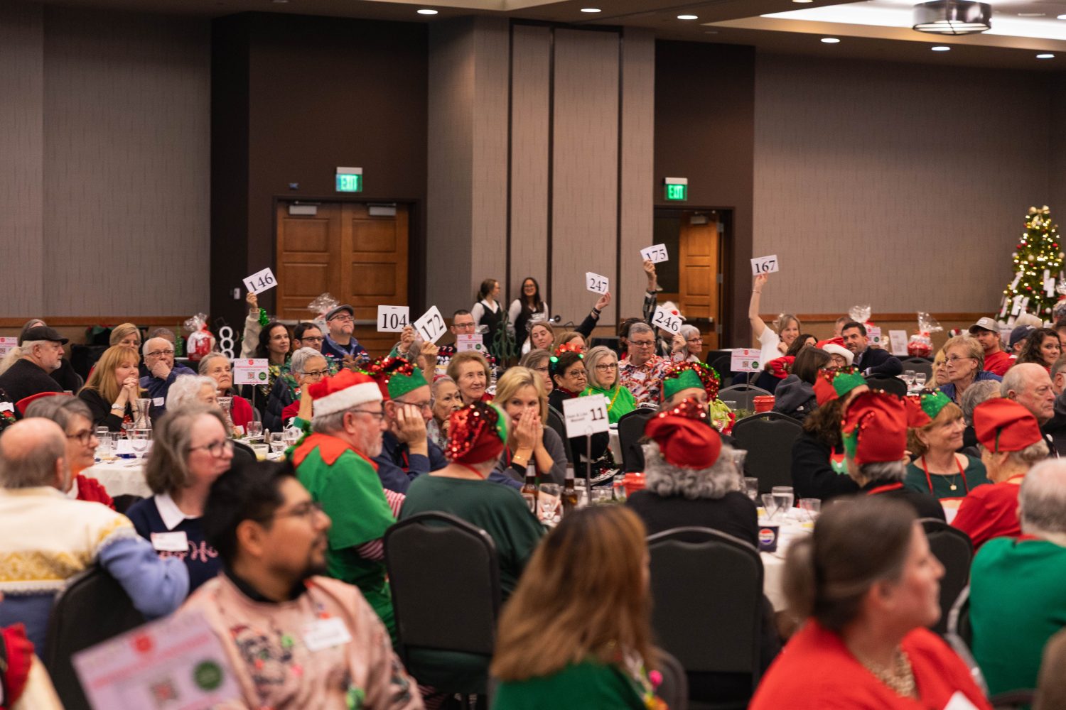 Christmas cheer and ugly sweaters light up the Anacortes Red Kettle Kickoff