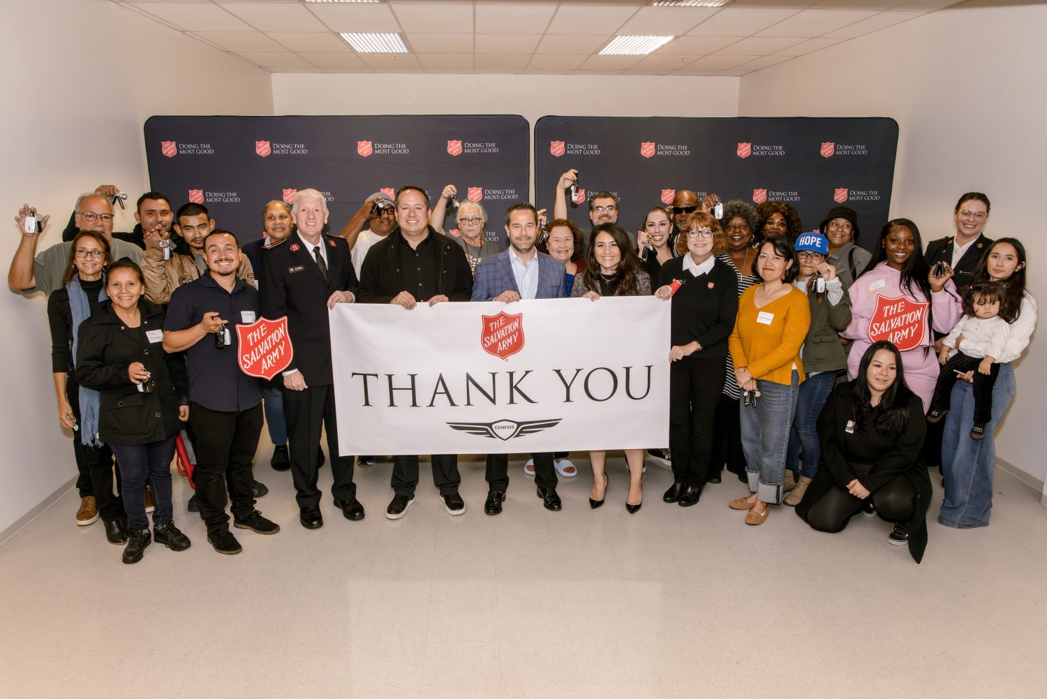 Salvation Army and Genesis Motor partner to giveaway 28 vehicles to wildfire survivors