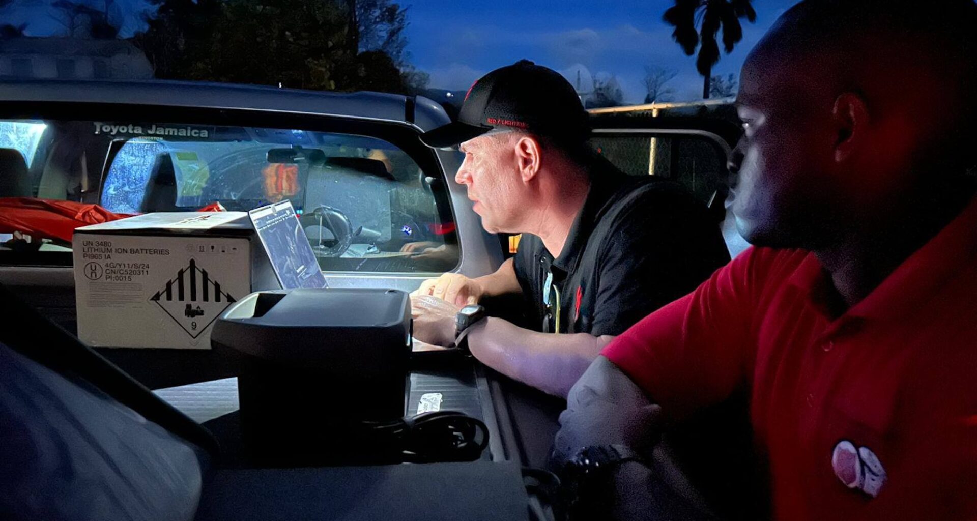 Responders join The Salvation Army's hurricane relief efforts in Jamaica