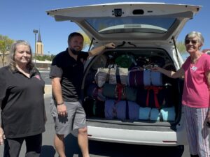 Mesa volunteers create sought-after ‘ugly’ quilts for those in need