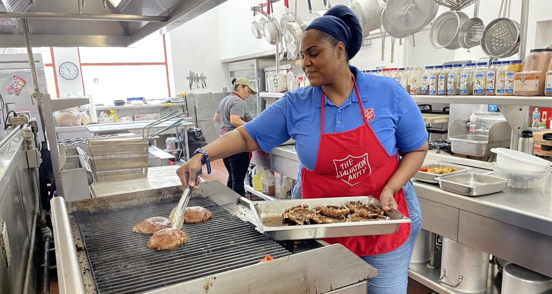 Salvation Army officers-in-training practice how to help amid disaster