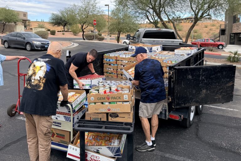 ‘Determined’ volunteer brings in tons of food for Mesquite food pantry