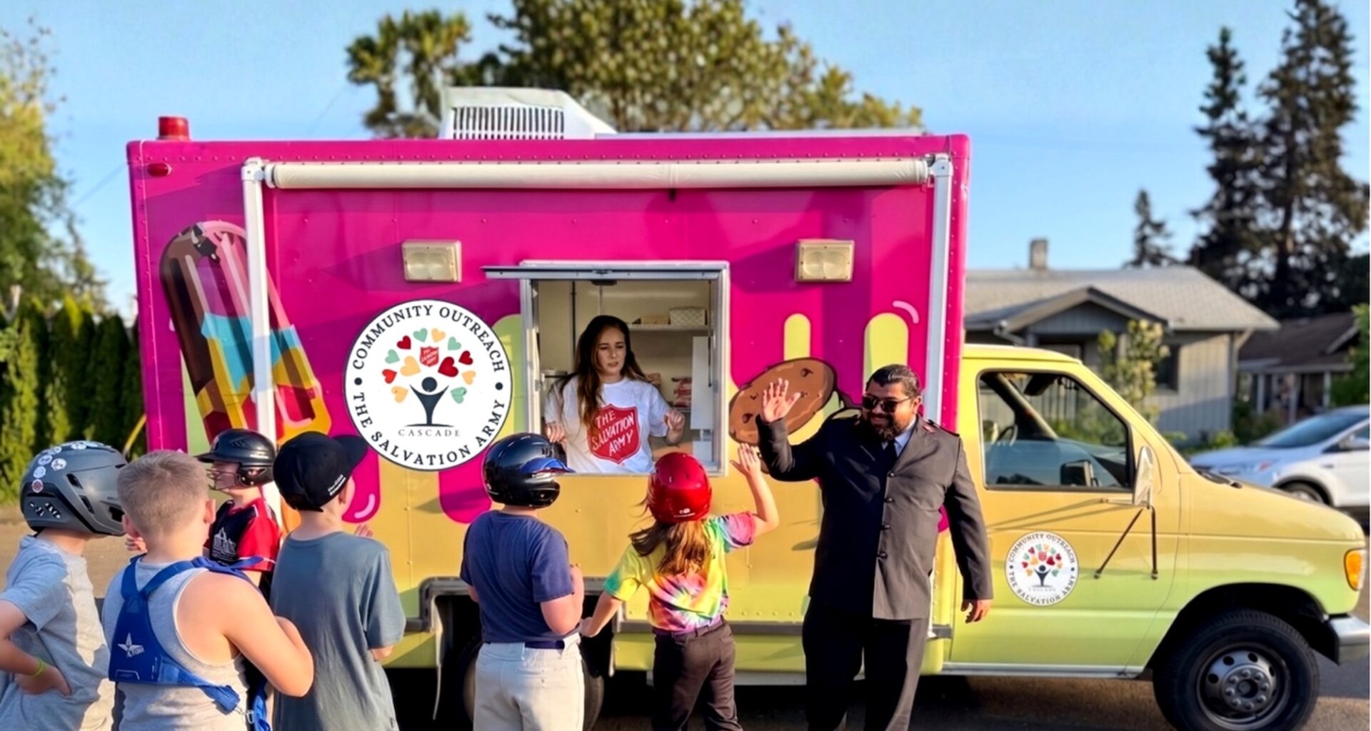 Salvation Army ice cream truck sparks joyful engagement