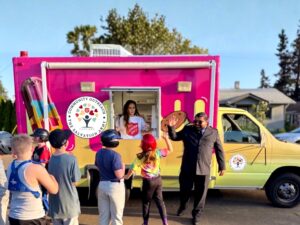 Salvation Army ice cream truck sparks joyful engagement
