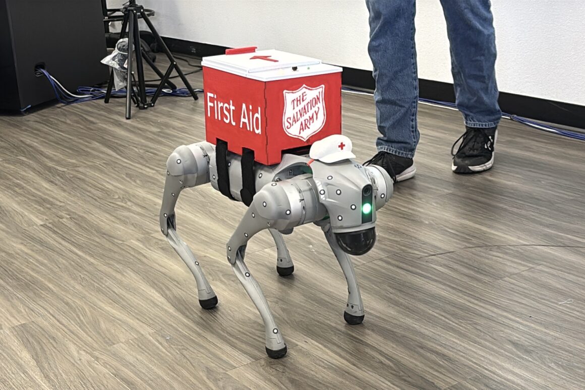 Cosmo the robot dog’s unlikely mission