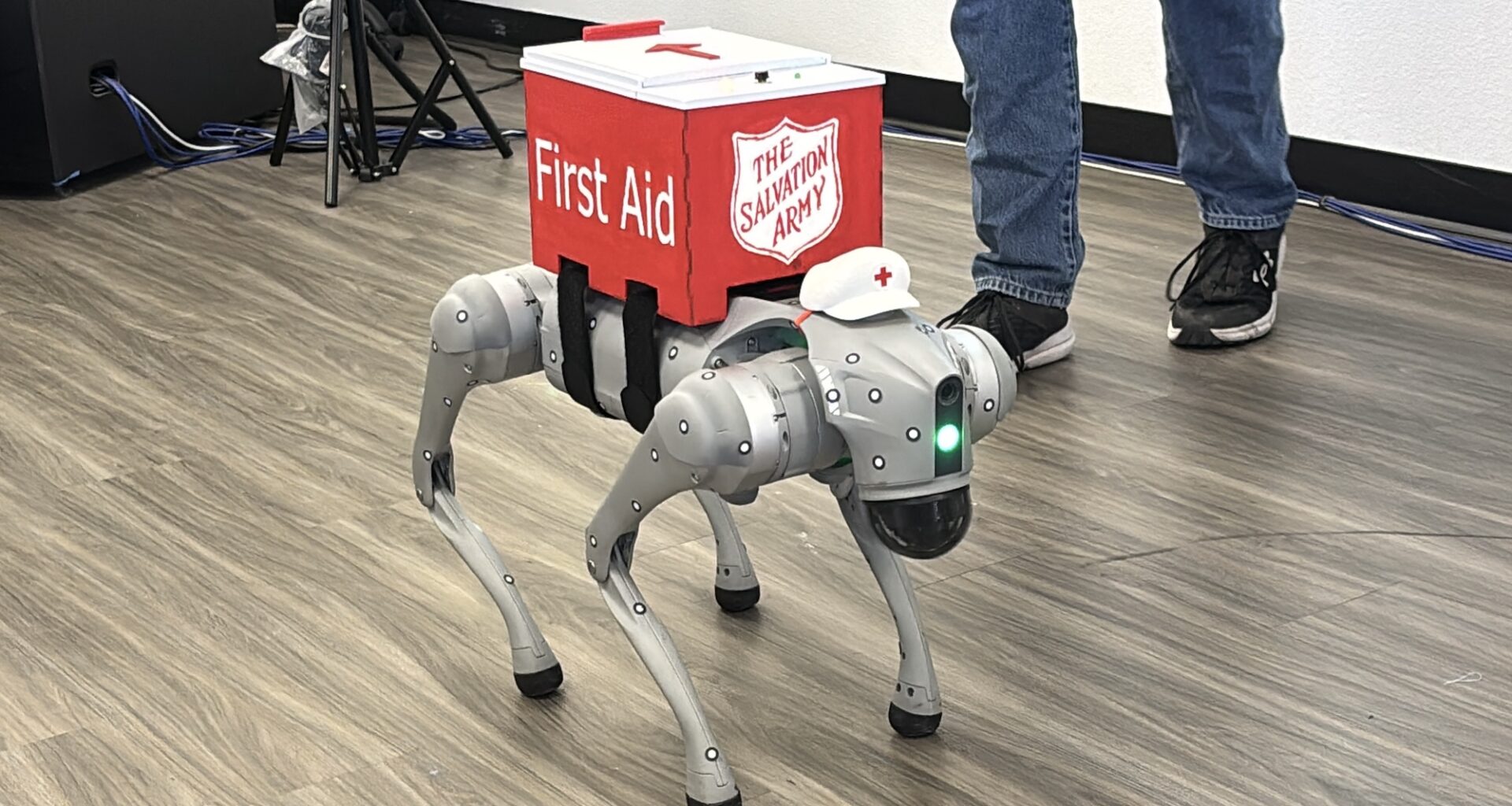 Cosmo the robot dog’s unlikely mission