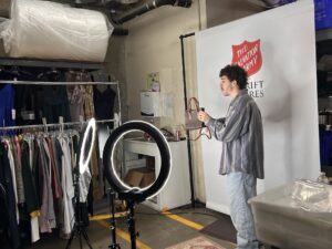 Meet The Salvation Army’s e-commerce live sales supervisor