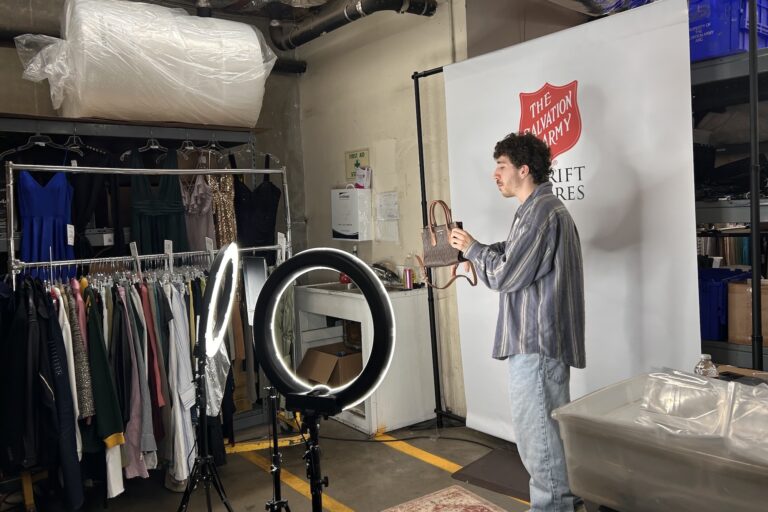 Meet The Salvation Army’s e-commerce live sales supervisor