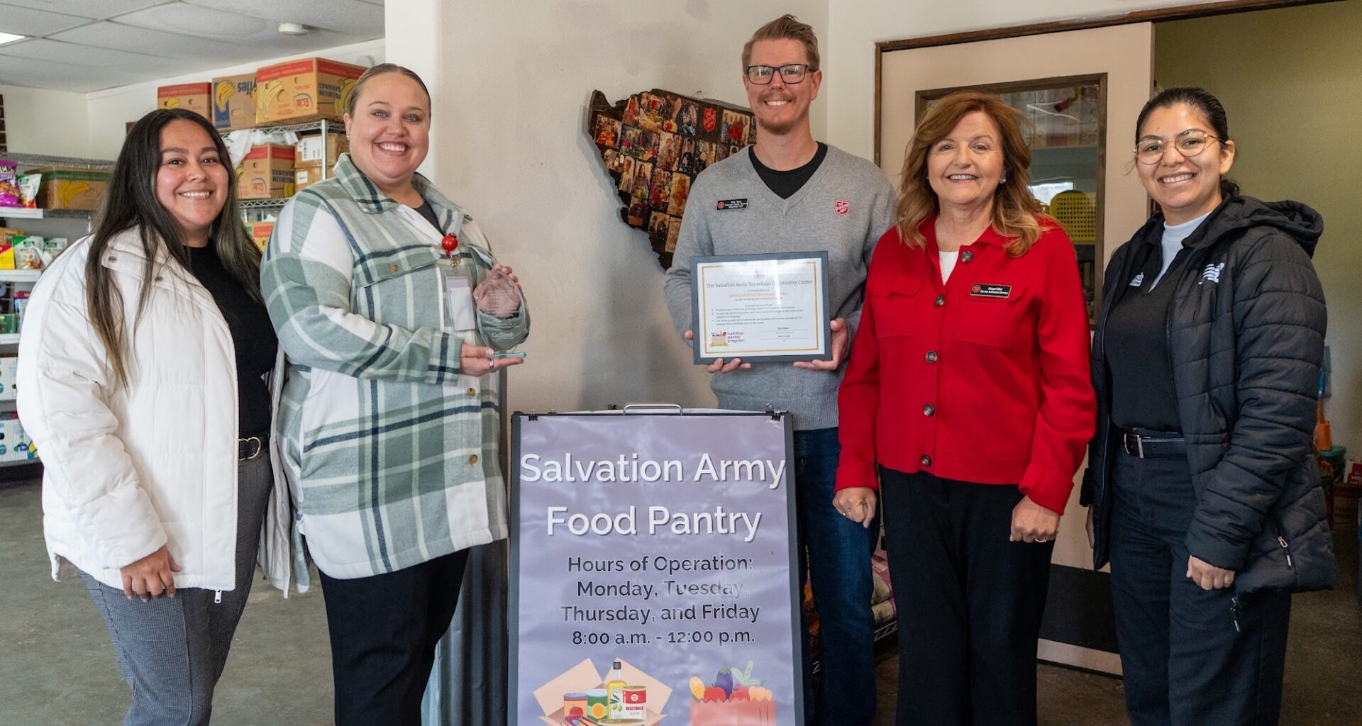 Tehachapi food pantry expands access and choice, earns Gold Certification