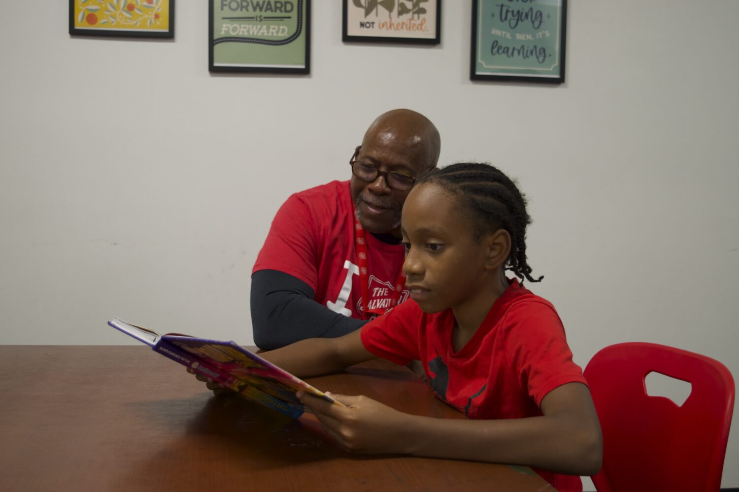 Foster Grandparents make a difference at Salvation Army programs