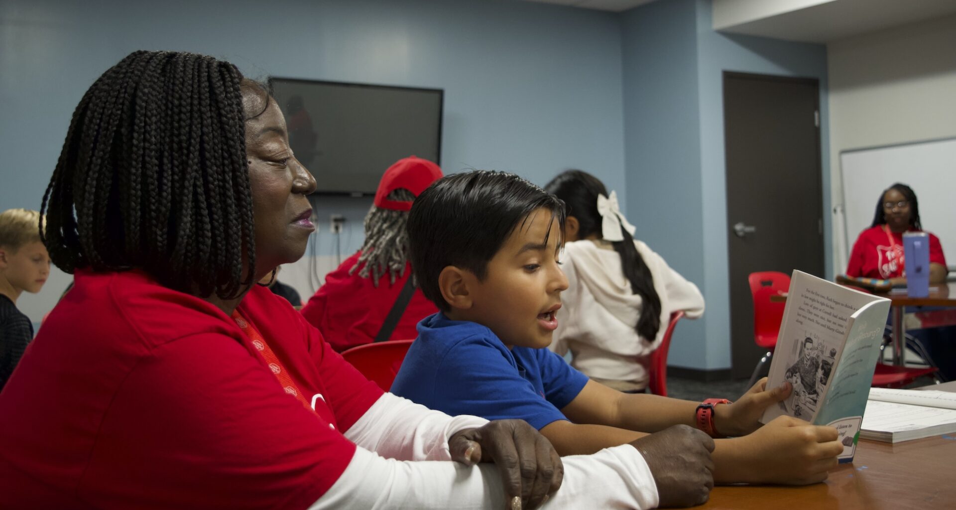 Foster Grandparents make a difference at Salvation Army programs